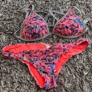 Damsel bikini cute details now & ladder back M/L.